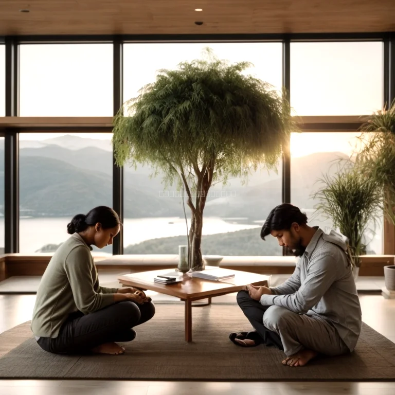 Zufriedene Teilnehmende